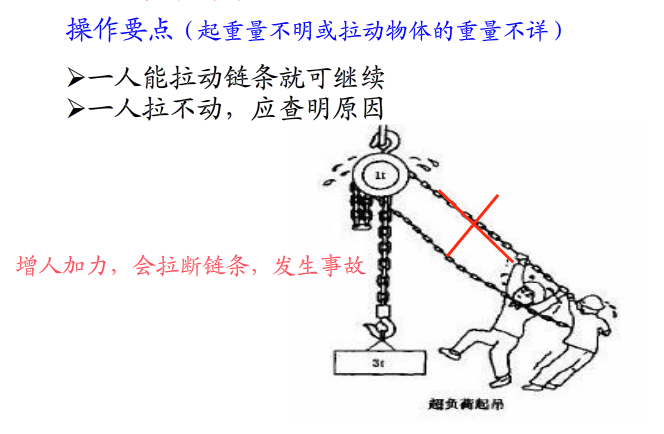 手拉葫蘆拉動(dòng)力度分析